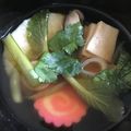 kinkinsan's cooksnap of when they made 鶏ごぼうのお雑煮.