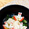 はな☆ゆう☆'s cooksnap of when they made かまぼこの飾り切り☆立体の蝶々♪.