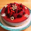 ＊きゃー＊'s cooksnap of when they made 苺のレアチーズケーキ♡冷凍いちごで簡単！.