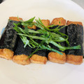 優木星's cooksnap of when they made 甘辛厚揚げの海苔巻き♪.