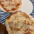 butter314's cooksnap of when they made ピザ　簡単　餃子の皮　フライパン.