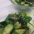 xjewelx's cooksnap of when they made きゅうりの節つゆ&梅肉和え☆.