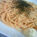 りーさゆ's cooksnap of when they made 思い出の味～♪和風たらこパスタ♡♡.