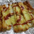 そらうた's cooksnap of when they made 簡単♪１・２・３でチクワピザ！？.