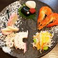 ＊ぺぺちゃん＊'s cooksnap of when they made お正月にかまぼこの飾り切り　結び.