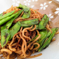 NAGANO久留米's cooksnap of when they made 絹さや焼きそば.