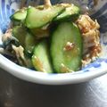 なかんん's cooksnap of when they made サッパリ★鶏胸肉ときゅうりの梅肉サラダ.