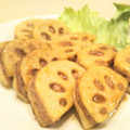 イエローバード's cooksnap of when they made 甘辛でご飯が進む♡れんこんのはさみ焼き.
