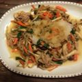 クックP74IZX☆'s cooksnap of when they made ニラたっぷり★おろしでさっぱり豚野菜炒め.