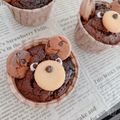 おとうふ1122's cooksnap of when they made くまチョコマフィン　チョコカップケーキ.