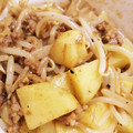 こじま･ジョフロワ's cooksnap of when they made 簡単♪じゃがいもとひき肉のカレーマヨ炒め.