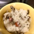 きょむりんがる's cooksnap of when they made 圧力調理バッグで！きのこリゾット.