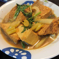 えりぺこ's cooksnap of when they made カレー風味～厚揚げとセロリの煮物.
