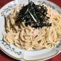 クックトコトコ♪'s cooksnap of when they made 簡単！早い！明太子クリームパスタ.