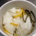 まんぼー's cooksnap of when they made おせちに。千枚漬け風☆かぶの甘酢漬け.