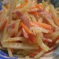 きりん。's cooksnap of when they made ヤミツキ♥千切りジャガイモとベーコン炒め.
