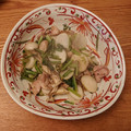 White☆Lily's cooksnap of when they made 鶏肉とカブの柚子胡椒炒め.