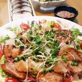 τомоко's cooksnap of when they made 大満足の焼き肉サラダ☆ 上等の牛肉で.