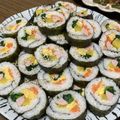 suu's cooksnap of when they made キンパ.