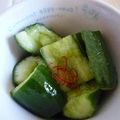 ♪ルンルン♪♪'s cooksnap of when they made きゅうりだけで絶品おつまみ☆彡.