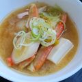 れいちょんぐ's cooksnap of when they made 磯の香りたっぷり！簡単 カニ汁.