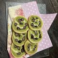 いちじくのコンポート's cooksnap of when they made 抹茶と黒豆のうずまきクッキー☆.