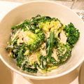 mimo27's cooksnap of when they made ホウレンソウとブロッコリーのごまマヨ和え.