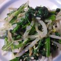 まりゆりひろこ's cooksnap of when they made 副菜 簡単ほうれん草ともやしのナムル.
