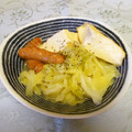 龍青空ママ's cooksnap of when they made キャベツ、厚揚げ、ウインナーの洋風煮浸し.
