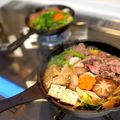 かっちゃん杉's cooksnap of when they made スキレットで 1人すき焼き.