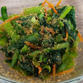 はちみつlove's cooksnap of when they made 小松菜のごま和え.