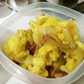 くっくペタ's cooksnap of when they made カリフラワーとウインナーのカレー炒め.