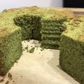GRADATI∞N's cooksnap of when they made 簡単アレンジ！大人の抹茶シフォン.