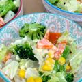 RED☆boots's cooksnap of when they made 温野菜サラダ　♪大和市学校給食.