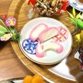 もちねこ☆'s cooksnap of when they made おせちにぴったり&簡単 鶴 蒲鉾飾り切り.