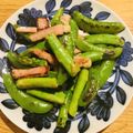 ボブナナ's cooksnap of when they made エリンギ、アスパラ、スナップエンドウ炒め.