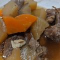 じゅんともた's cooksnap of when they made 冷凍牛スジ★こっくり大根牛スジ煮込圧力鍋.