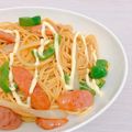 maaanyan's cooksnap of when they made パスタマヨネーズ焼肉のタレ味☝動画レシピ.
