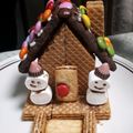 たい☆きち's cooksnap of when they made 親子で楽しくつくれる簡単！☆お菓子の家☆.