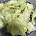 みりん調味料's cooksnap of when they made ごま油香る☆塩こんキャベツ.