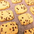 pink.lemonade's cooksnap of when they made さくさくチョコチップクッキー.