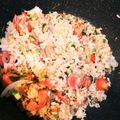 hungryココ's cooksnap of when they made 卵なし炒飯☆具はハムネギのみ.