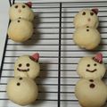 wanwanzzz's cooksnap of when they made 白パンで♡雪だるま.