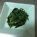 釣りバカ嫁's cooksnap of when they made 楽チン♪ほうれん草のごま和え♪.