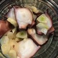 らーてぃん's cooksnap of when they made シンプルが美味しい♪タコのガーリック炒め.