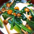 クックY08S17☆'s cooksnap of when they made 湯豆腐に☆なめことほうれん草あんかけ.