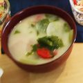 komato33's cooksnap of when they made 関西の白みそのお雑煮.