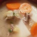 きさらぎぢゅうく's cooksnap of when they made 【餅 豚汁鍋】お正月お餅を入れ食べる豚汁.