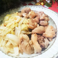 虹色♪︎ちゅーりっぷ's cooksnap of when they made 簡単！白菜と鶏もも蒸し煮.