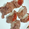 ゆめころり's cooksnap of when they made ハレの日に❖牛肉の炙り寿司❖.